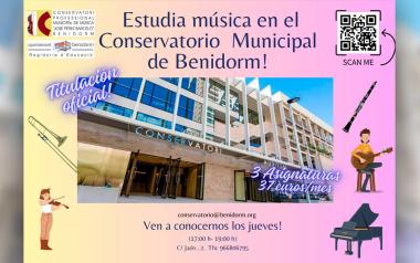 El Conservatorio Municipal de Música organiza jornadas de puertas abiertas para animar a los jóvenes a matricularse