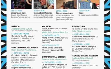 ACTIVIDADES CULTURALES ENERO-FEBRERO