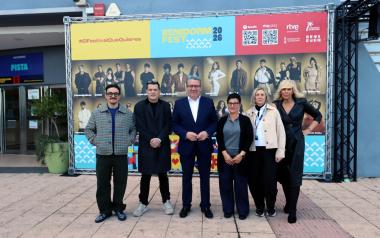 Todo listo en el Palau d’Esports para que comience la quinta edición del Benidorm Fest 