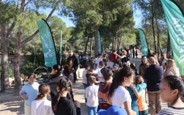 El parque de El Moralet suma cerca de 2.500 nuevos árboles en lo que va de año 