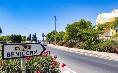 Benidorm destina cerca 500.000 euros para mejorar la seguridad vial y la movilidad en la avenida de l’Albir 