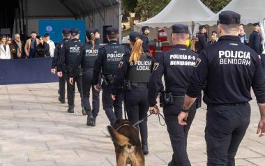 Benidorm celebra este sábado el 182 aniversario de la Policía Local 