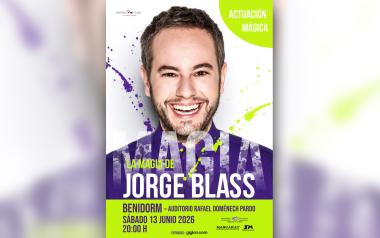 El espectáculo de magia de Jorge Blass llega el 13 de junio al Centro Cultural de Benidorm