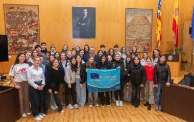Una treintena de estudiantes del programa Erasmus+ profundizan en el ‘modelo Benidorm’ 
