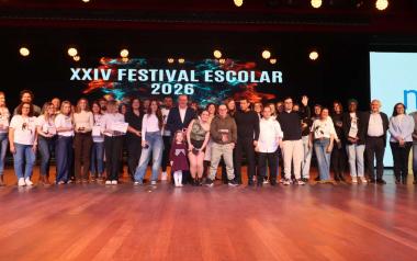 El Benidorm Palace se llena en el XXIV Festival Escolar de FAMPA Marina Baixa a beneficio de Asmibe, AFA y AFEM 