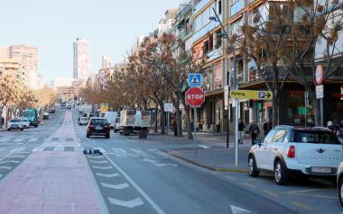 Movilidad informa del cierre al tráfico de la avenida de Jaime I en la madrugada del domingo al lunes por las obras del parking