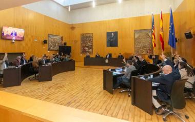 El pleno aprueba la propuesta de acuerdo para el pago de la sentencia del APR7 de Serra Gelada