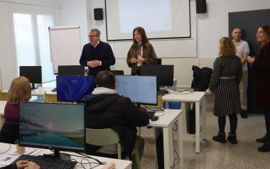 Una veintena de desempleados se forman en el nuevo Taller de Empleo de Benidorm
