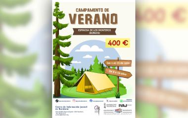 Juventud organiza un campamento de verano en la localidad de Espinosa de los Monteros (Burgos)