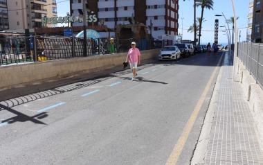 Benidorm invierte 520.503 euros para transformar un tramo de Emilio Romero con sombras y vegetación y mitigar los efectos del calor