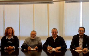 El Ayuntamiento de Benidorm y el centro Doble Amor renuevan el convenio de colaboración 