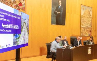 La revisión del PMUS constata que el 75% de los desplazamientos en Benidorm son peatonales 