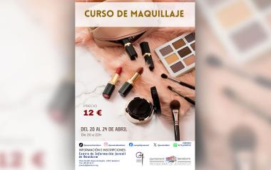 Juventud organiza un curso de maquillaje que se desarrollará del 20 al 24 de abril 