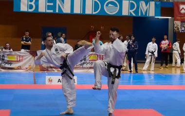 XVIII Copa Costa Blanca Benidorm de Taekwon-do en el Palau d’Esports