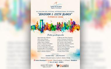 Benidorm inaugura esta tarde el VII Festival Internacional de Poesía 