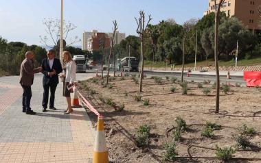 Concluye la construcción de las tres nuevas rotondas en la avenida El Murtal incluidas en los presupuestos participativos 