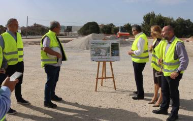 La millora de l'aparcament de Beniardà entra en la seua fase final 