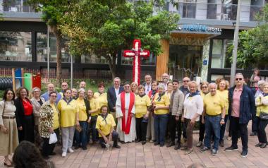Cruz de Mayo de la Asociación de Vecinos de El Campo-Plaza de España