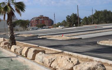 Benidorm dotará de más presión en la red de riego del aparcamiento disuasorio de Beniardá y en el parque de la Séquia Mare 