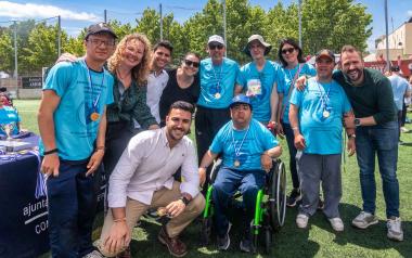Más de 250 deportistas disputan los XXVI Juegos Deportivos Adaptados de Asmibe en Benidorm