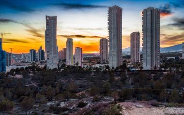 Benidorm optará a una subvención europea para implantar un sistema integrado de prevención de incendios y mejora de la seguridad en El Moralet 