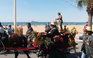 Benidorm festeja este fin de semana a Sant Isidre con una misa y la tradicional romería hasta la Ermita de Sanç
