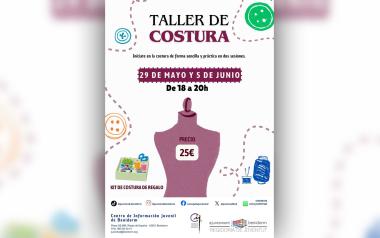 Juventud organiza un curso de costura para jóvenes que quieran iniciarse o mejorar sus habilidades básicas
