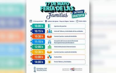 El Parque de l’Aigüera alberga este domingo la Feria de las Familias de la Comunitat Valenciana