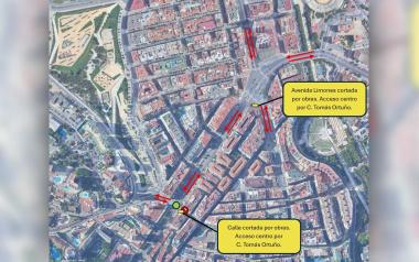 Benidorm cortará el tráfico en la avenida Limones del 25 al 27 de mayo por las obras del aparcamiento subterráneo de Jaime I 