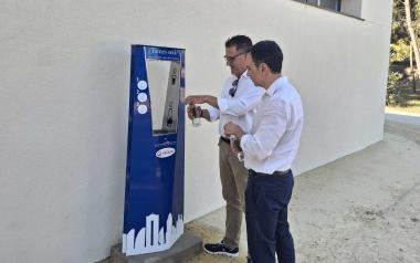 Benidorm amplía el número de fuentes de agua potable refrigerada en espacios públicos