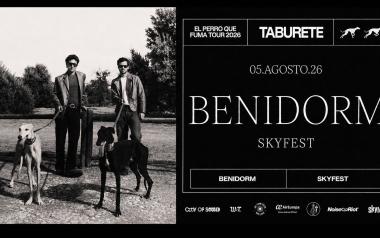 El grupo Taburete se suma a la programación del SkyFest y actuará en Benidorm el 5 de agosto