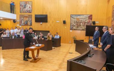 José Carlos Amorós toma posesión como comisario jefe de la Policía Local de Benidorm