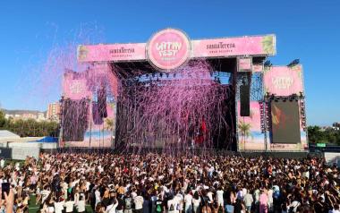Cerca de 18.000 personas disfrutan de la primera edición del Latin Fest en el recinto Benidorm Skyfest