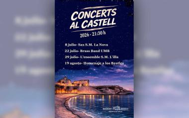 Benidorm volverá a llenar de música las noches de verano con la nueva edición de Concerts al Castell