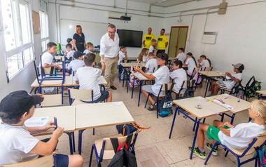 visita al Programa de Verano de Juventud
