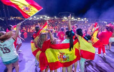 Benidorm celebra la segunda estrella de España.