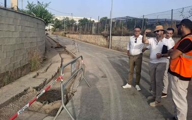 Benidorm renueva el colector de aguas residuales del Palau e implanta la red de alcantarillado en el Salt de l’Aigua