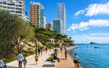 La Generalitat anuncia un concurso internacional para completar los paseos marítimos de Benidorm con una inversión de 50 millones