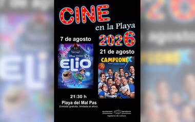 El ciclo ‘Cine en la playa’ llega a su fin mañana viernes con la película ‘CampeoneX’