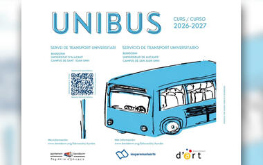 Educació obri el termini per a sol·licitar el servici de transport universitari als campus de Sant Vicent i Sant Joan
