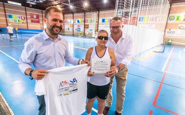 Desde hoy y hasta el sábado, Benidorm acoge su primer torneo Blind Tennis Femenino