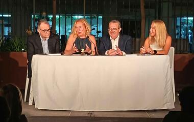 Josep Bernabeu, Ana Pellicer, Toni Pérez y Ángeles Ruiz.