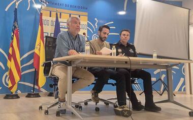 Jesús Carrobles, Diego Carrasco y José Carlos Amorós.