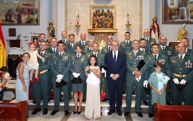 Misa de la Virgen del Pilar Guardia Civil Día de la Hispanidad