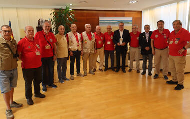 Veteranos que hicieron la mili en el Sáhara celebran en Benidorm su XXI Encuentro Nacional