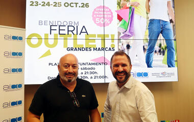 Benidorm celebra este fin de semana una nueva edición de la Feria Outlet: 20 establecimientos locales y descuentos de más del 50%