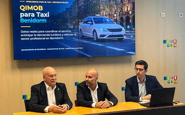 La Generalitat testará en Benidorm un proyecto piloto para modernizar la gestión del taxi con datos en tiempo real