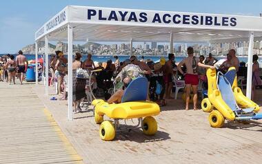 Benidorm, candidata a ser Destino Turístico Accesible 2018