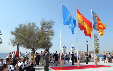 Benidorm commemora el '9 d'octubre' amb un acte institucional i concerts de les bandes...