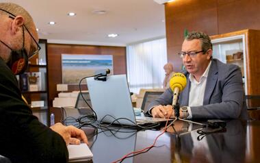 Ciudadanos pide al alcalde de Benidorm cumplir la normativa del uso de la mascarilla empezando por él mismo